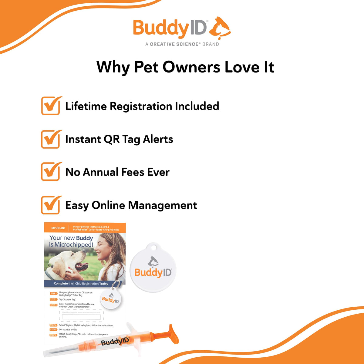 Microchip ID For the Animal World Label
