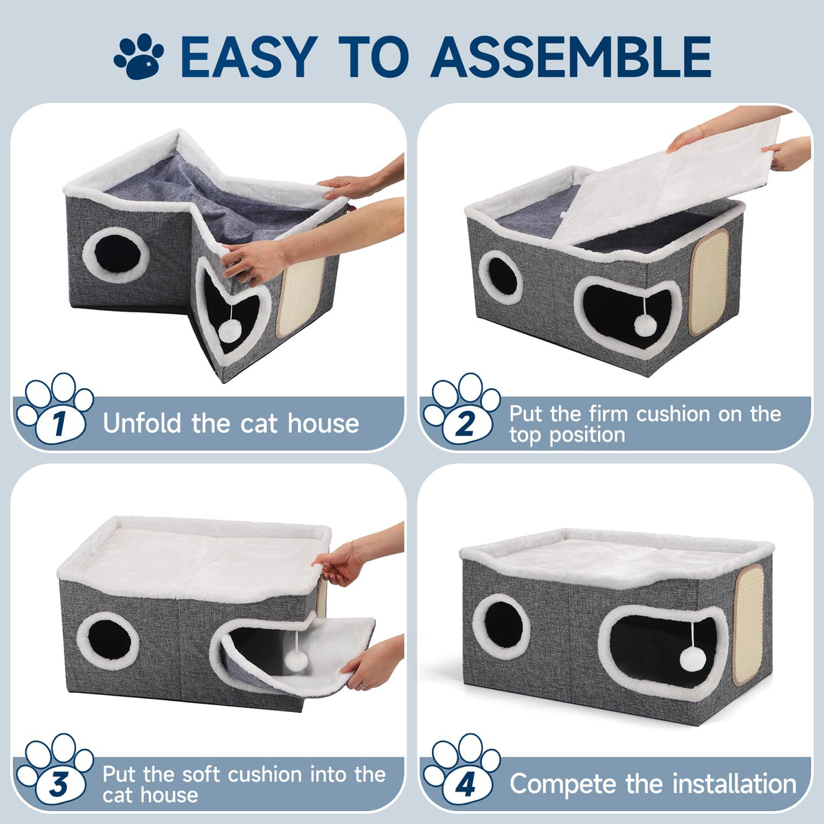 Shikha Animal Shelter in Extra Large, Grey