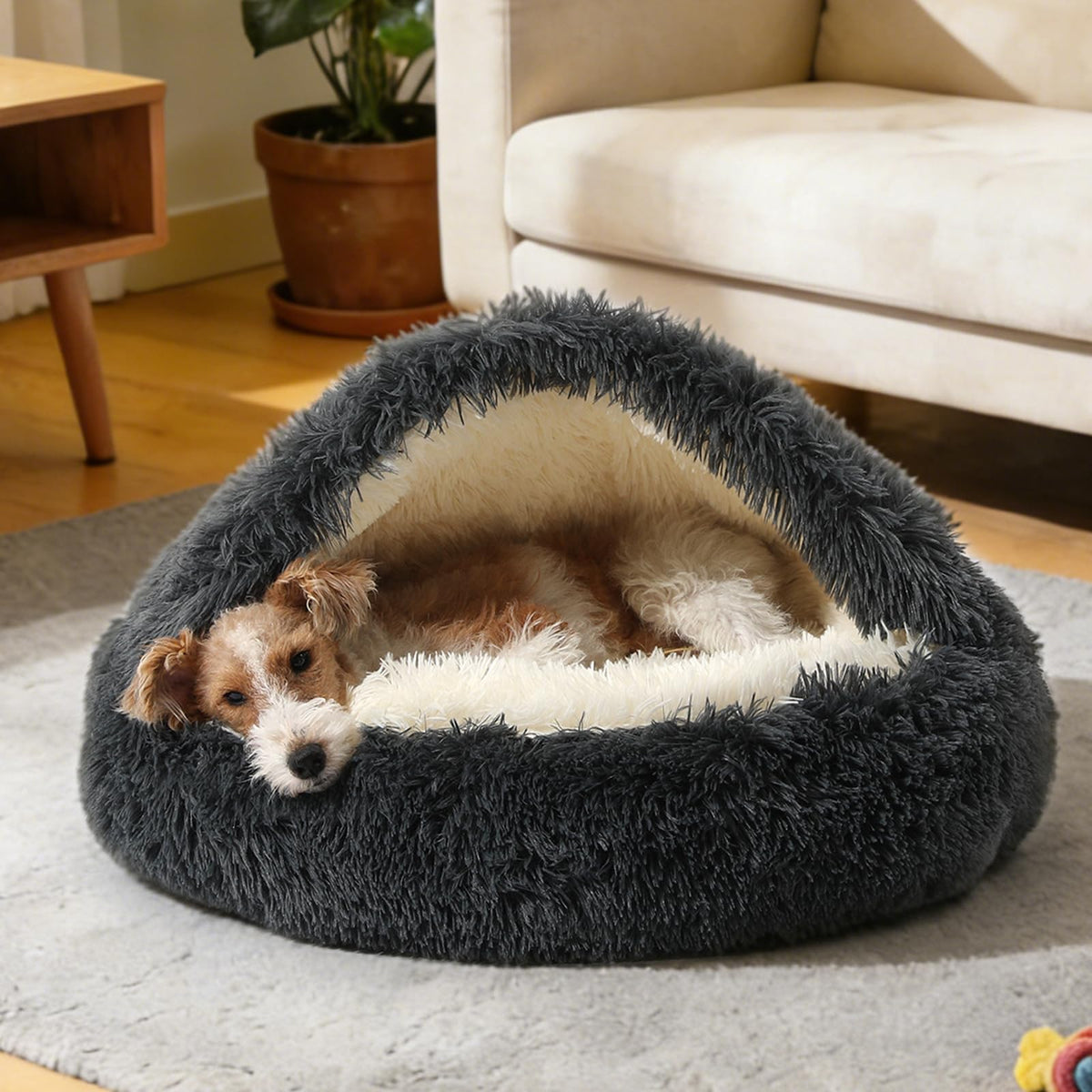 NOYAL Pet Bed Mat in X-Small 15.7'', Dark grey