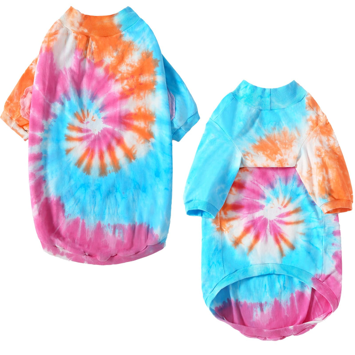 PriPre Pet Apparel in Medium, .Pink Orange