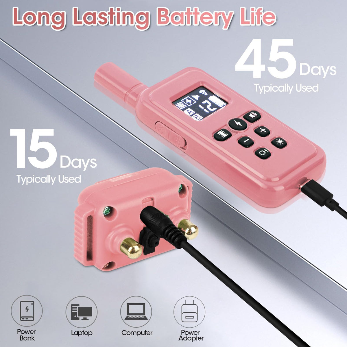 FASHILEAD Animal Collar in Small, Pink