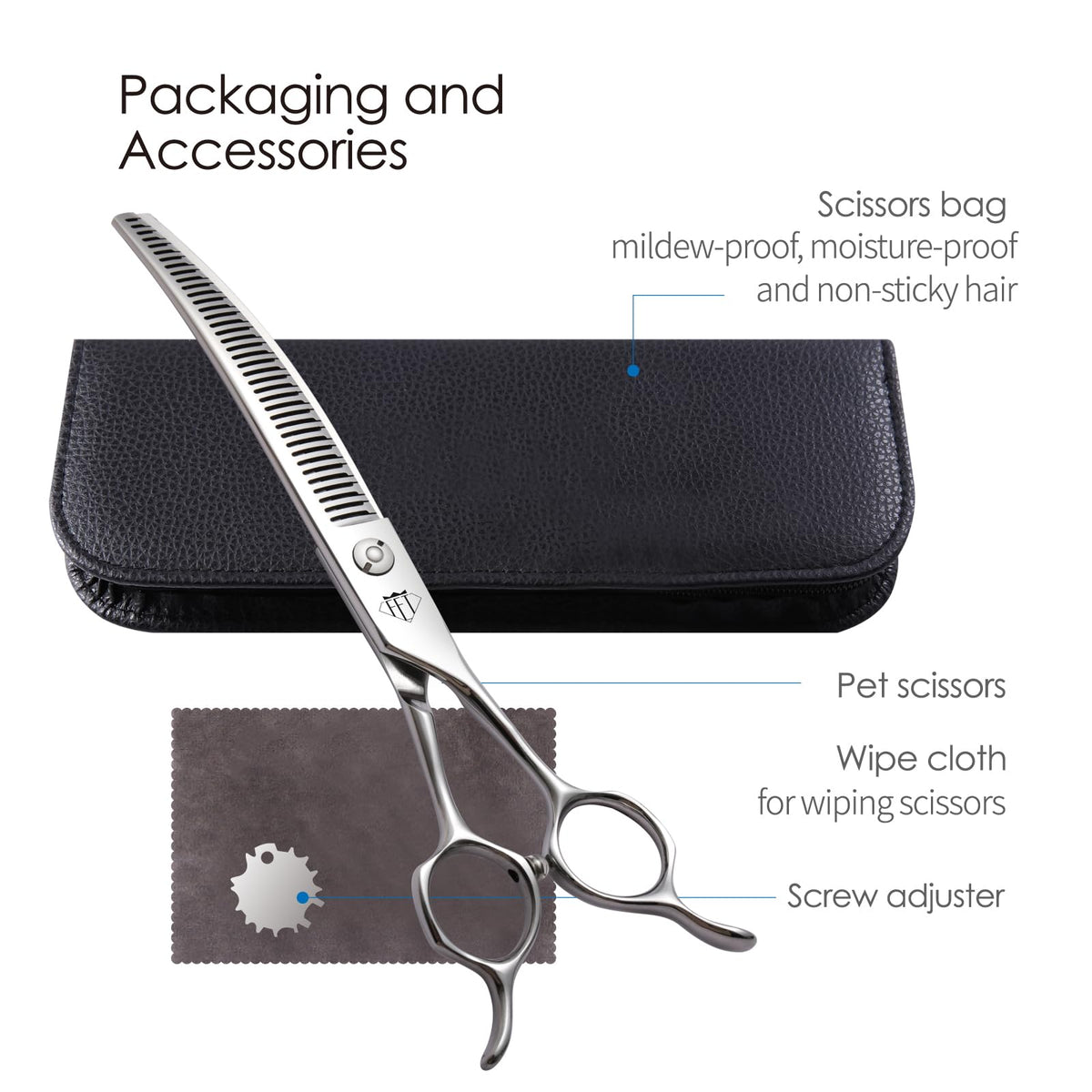 FENICE TOTEM Scissors in 7.0 inch