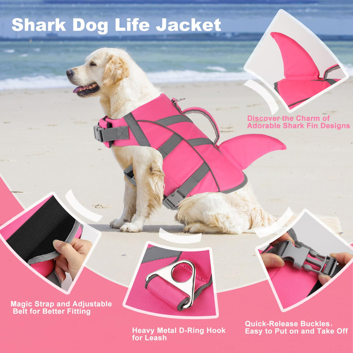 Doglay Pet Apparel in X-small, Pink