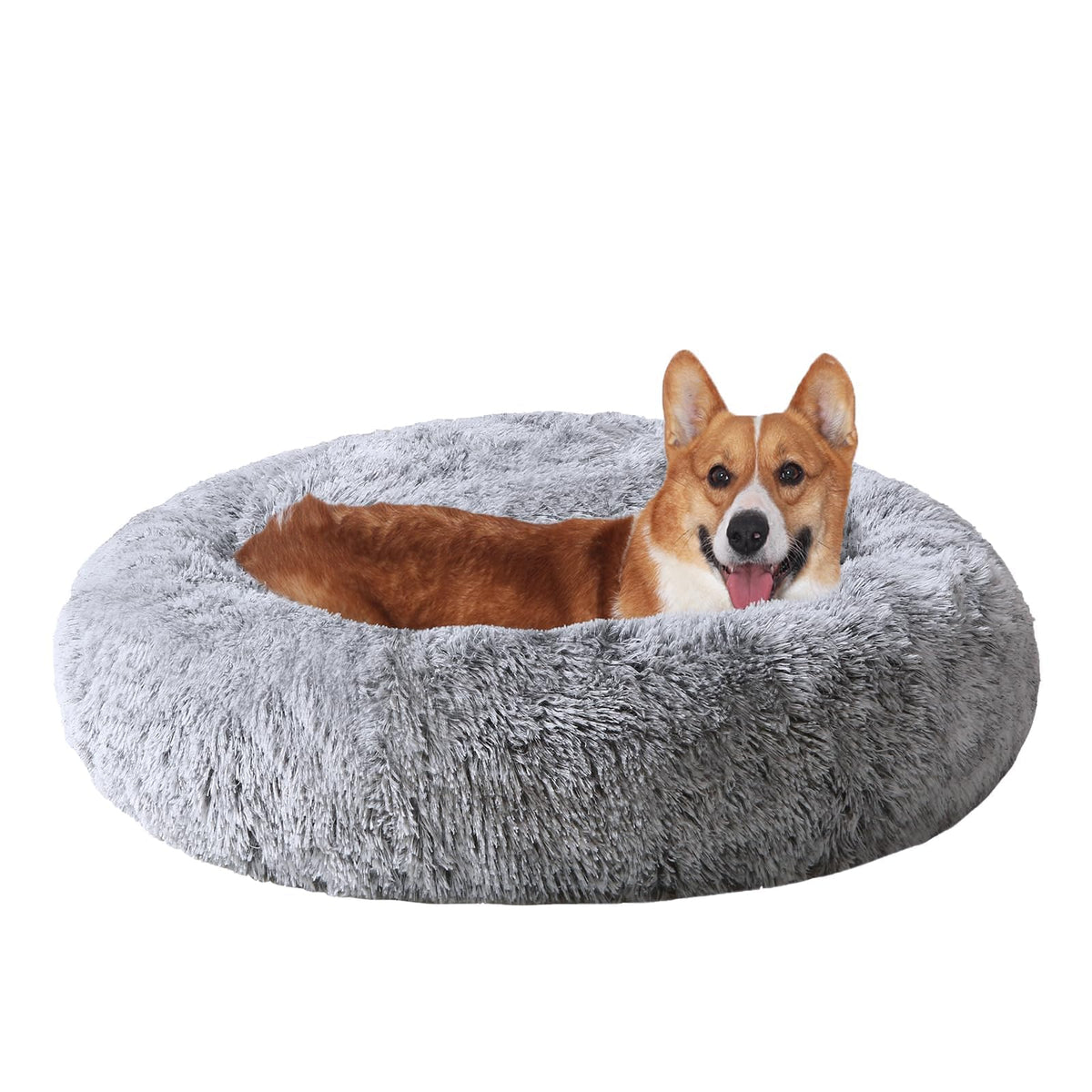 JOLLYVOGUE Pet Bed Mat in 23", Smoke Black