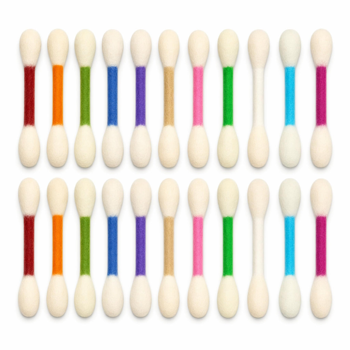 Glaciart One Pet Toy in Regular, Mixed Colors Swabs 24pcs