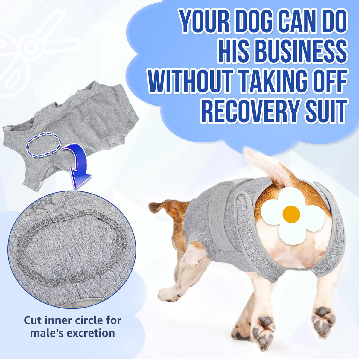 SlowTon Pet Apparel in X-Small, 1.Grey - 95% Cotton + 5% Spandex