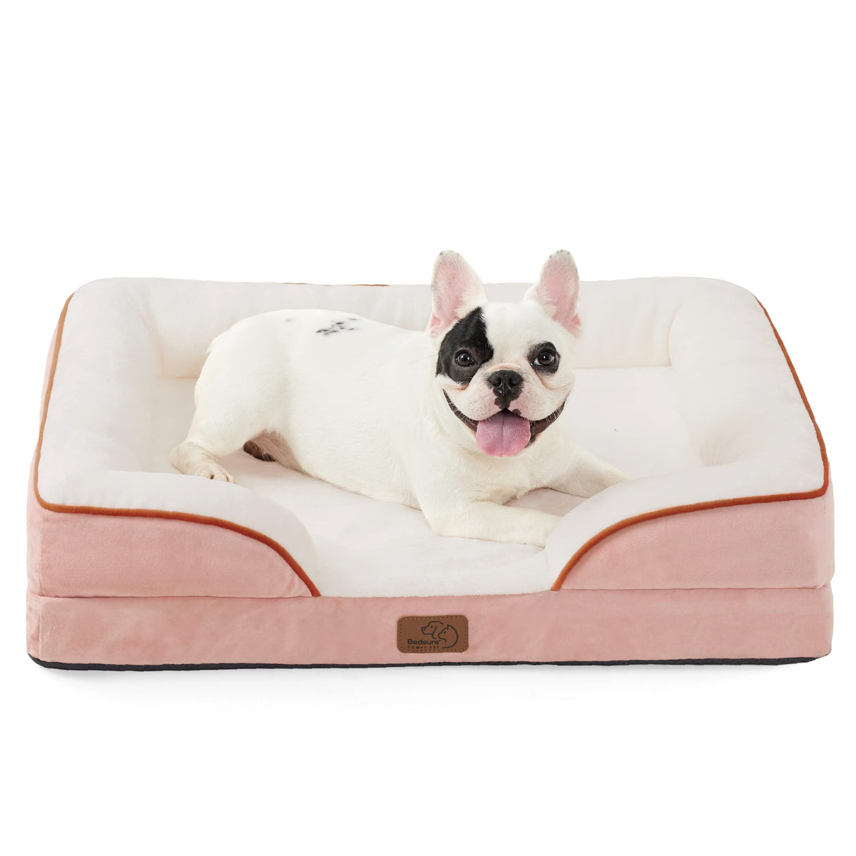 Bedsure Pet Bed Mat in 28"l X 23"w X 6.5"th, Pink