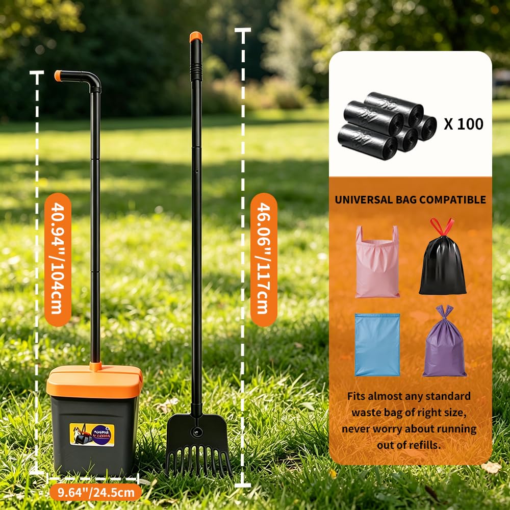 WuzoClean Pet Supplies in Gray & Bright Orange