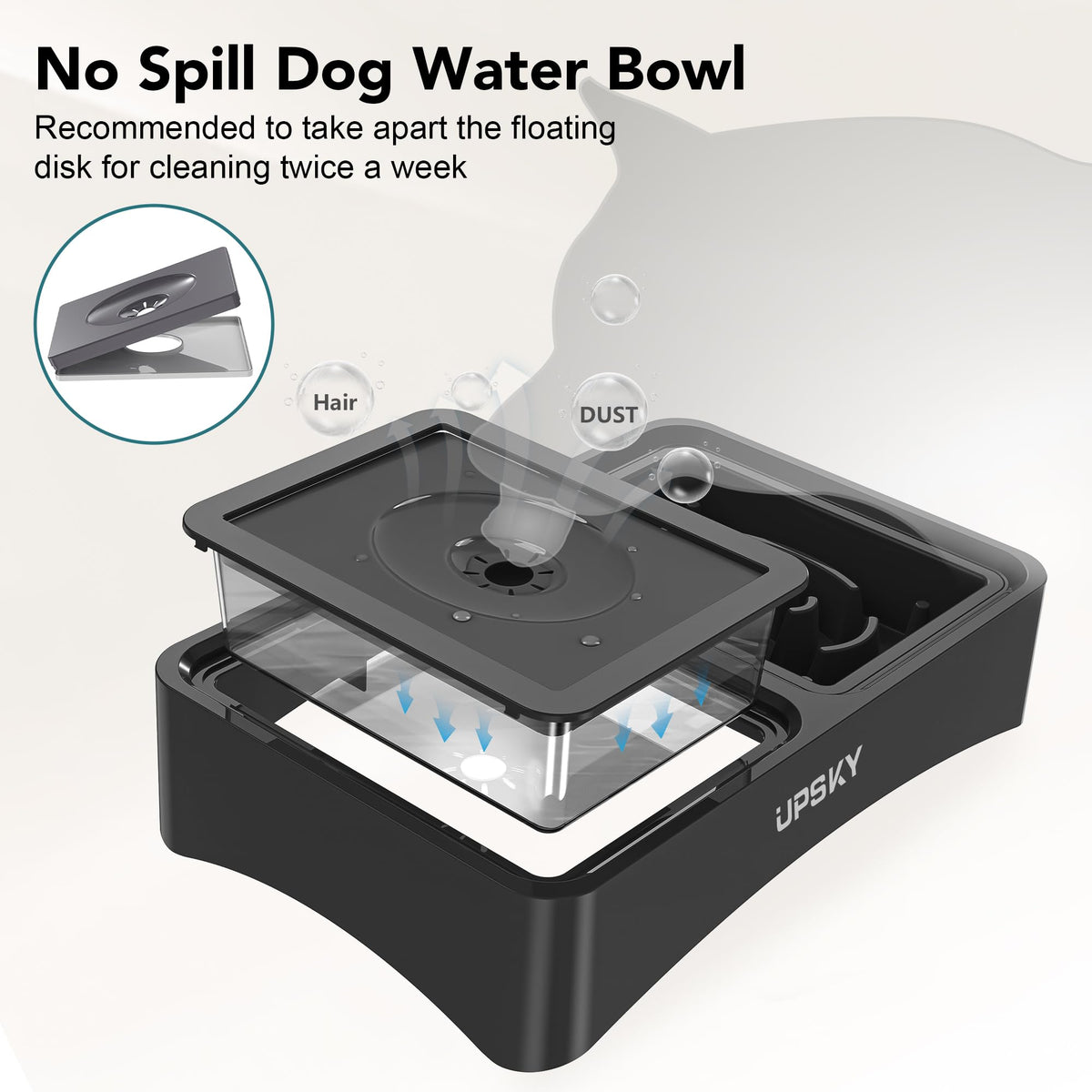 UPSKY Pet Feeder in no