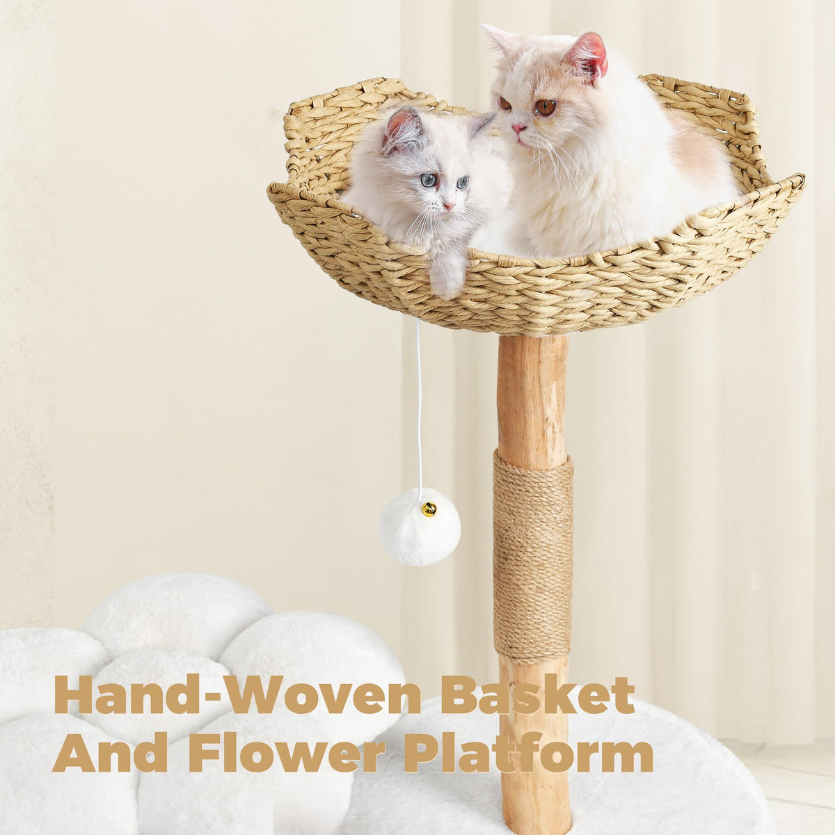 Easyego Pet Activity Structure in 36.6'', White