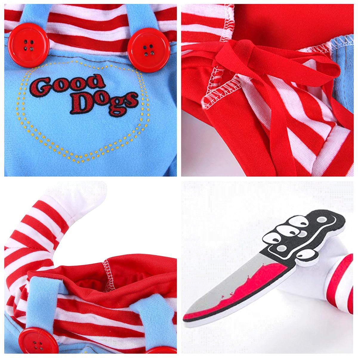 Tealots Pet Apparel in Small, Blue