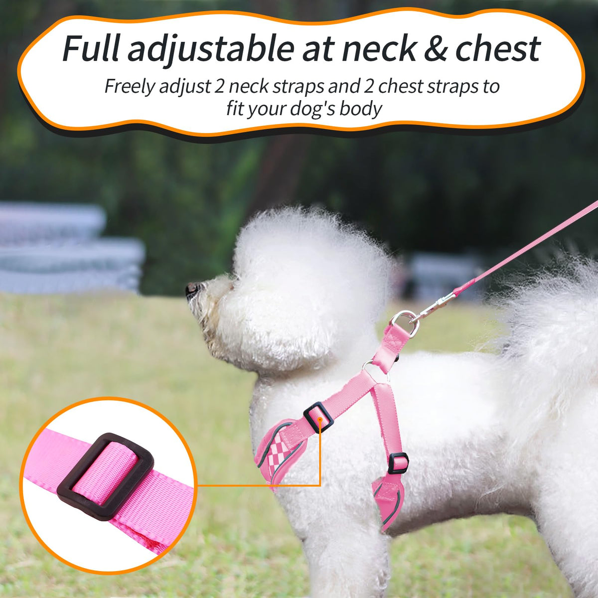 SAEGYPET Animal Harness in S, Pink (denim)