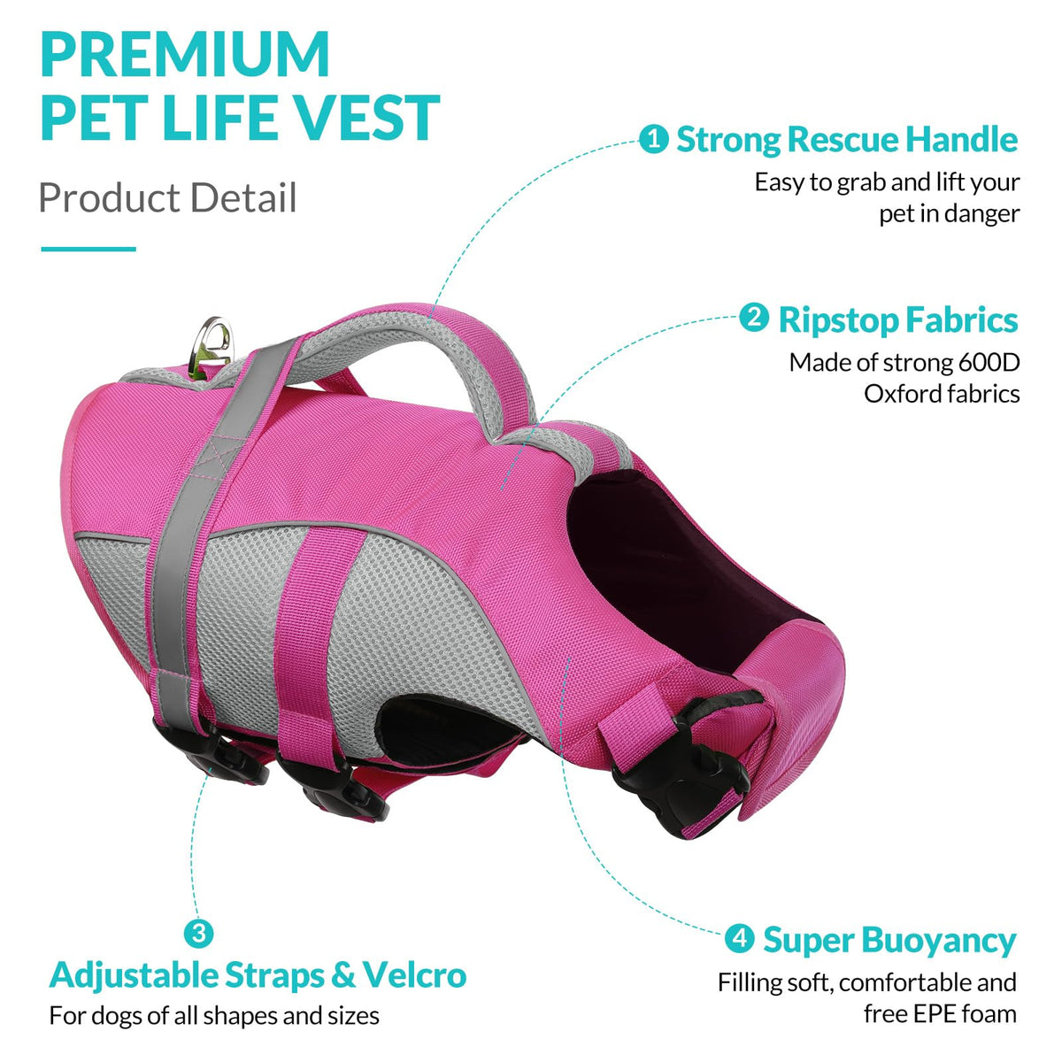 Queenmore Pet Apparel in X-Small, Pink