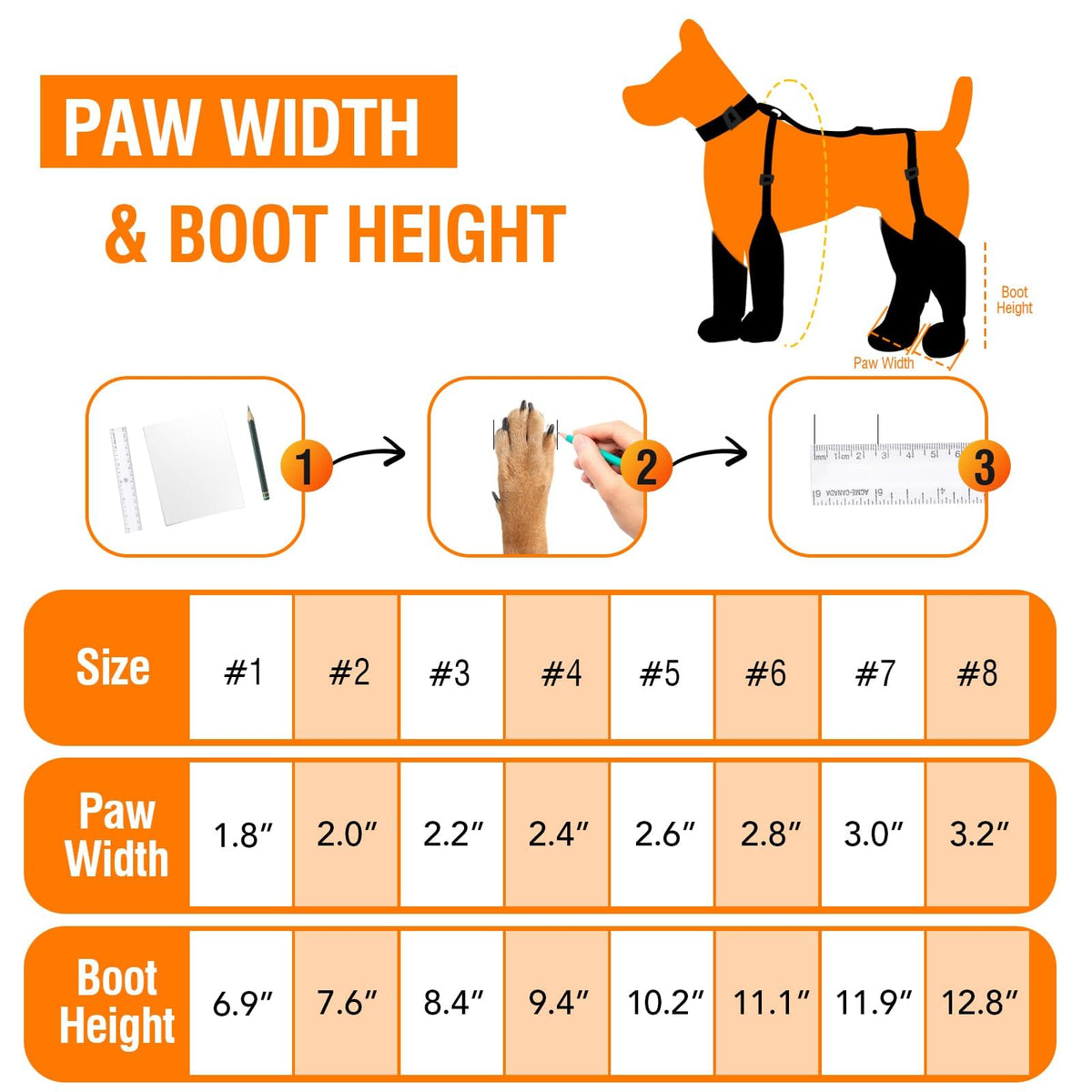 Giiyoe Paw Hoof Protector in 1, Black