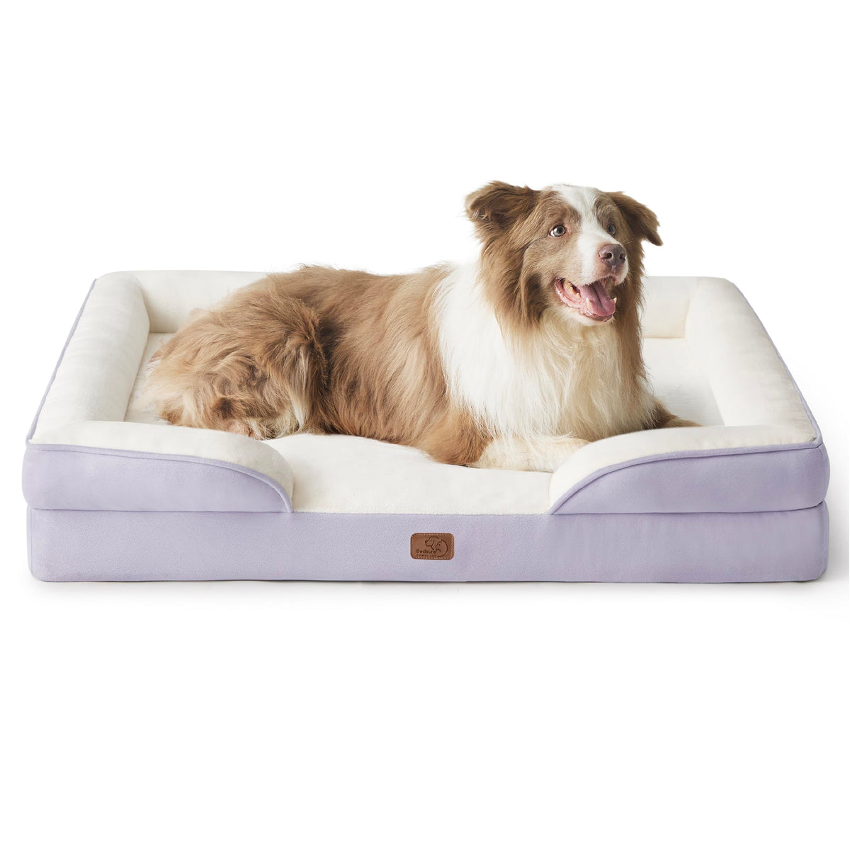 Bedsure Pet Bed Mat in 38"l X 28"w X 6.5"th, Lavender