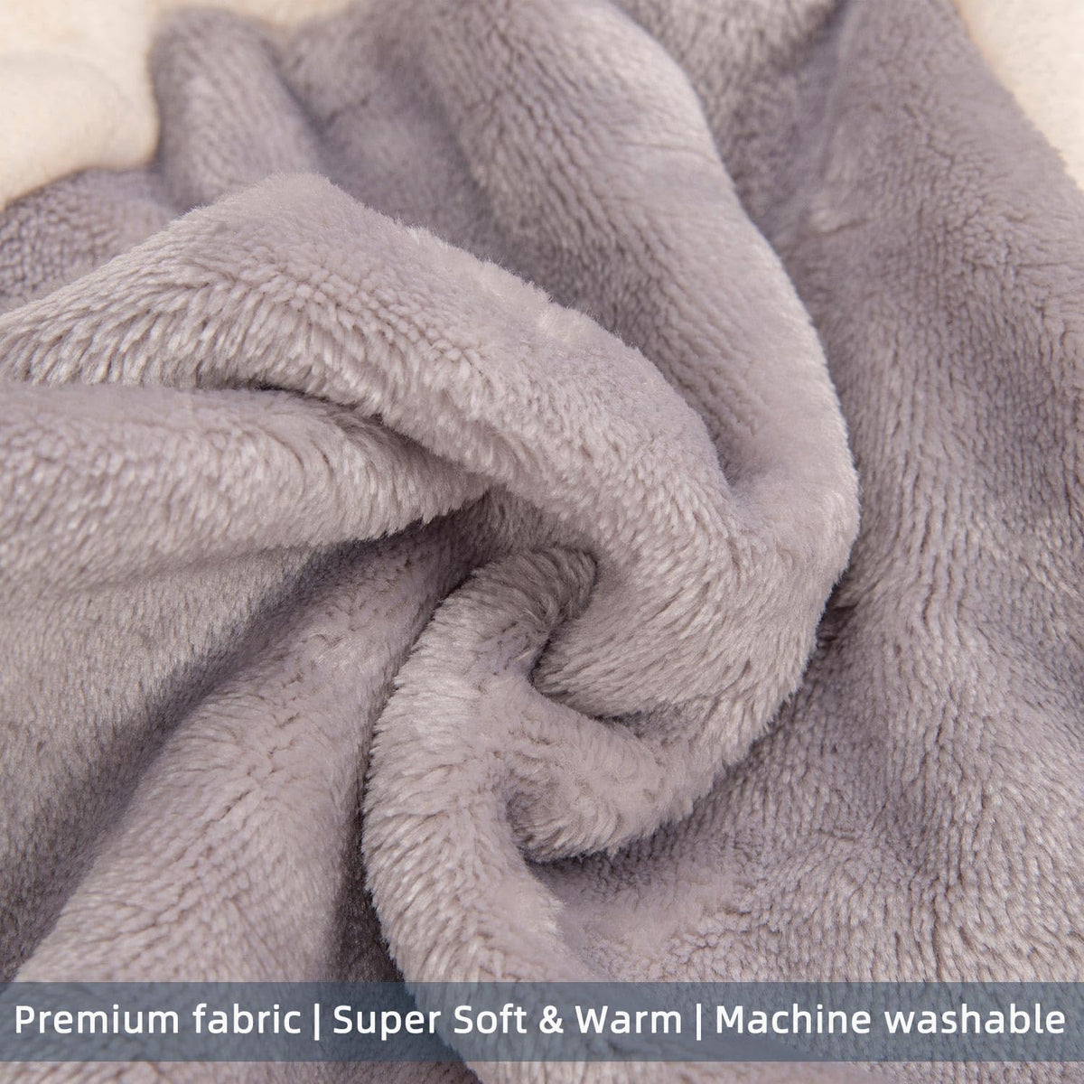 FABRICASTLE Pet Apparel in XX-Small, Lightgrey-Cream