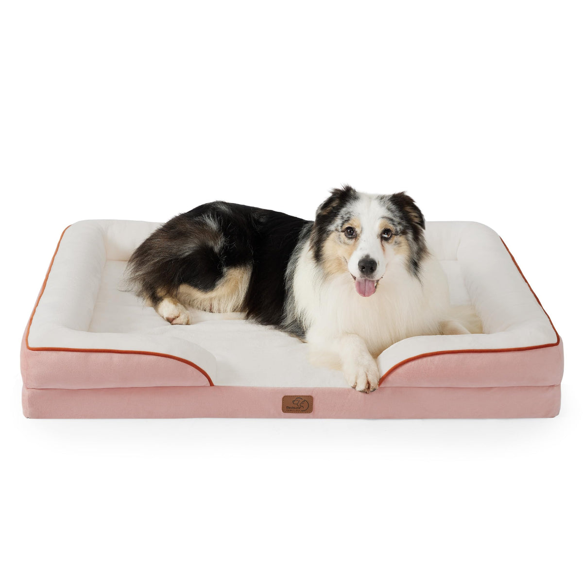 Bedsure Pet Bed Mat in 42"l X 32"w X 6.5"th, Pink
