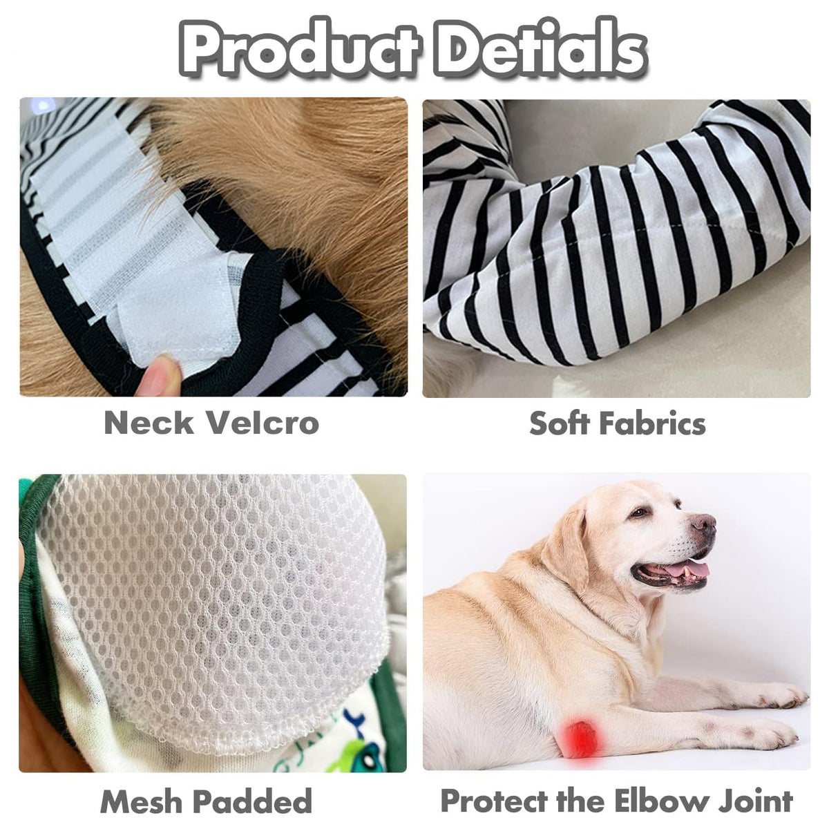 Harikaji Pet Supplies in L-Length 9'' Girth<8.2'', Stripe