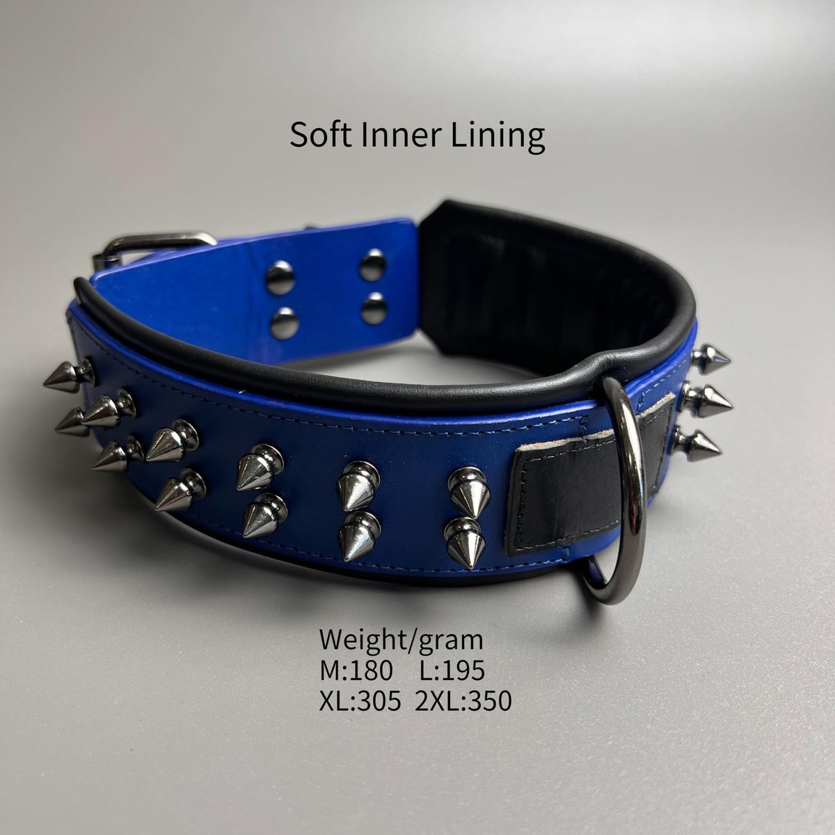 Molteriqo Animal Collar in M-neck 33-41cm, Blue