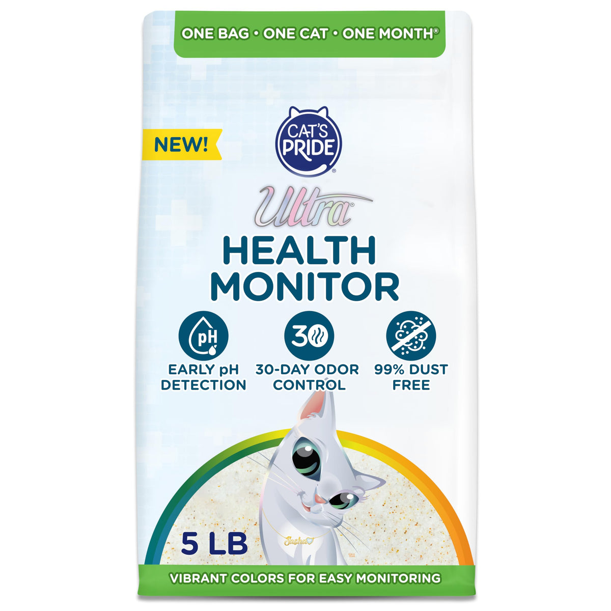 ULTRA Animal Litter in 5 Pound, Health Monitor
