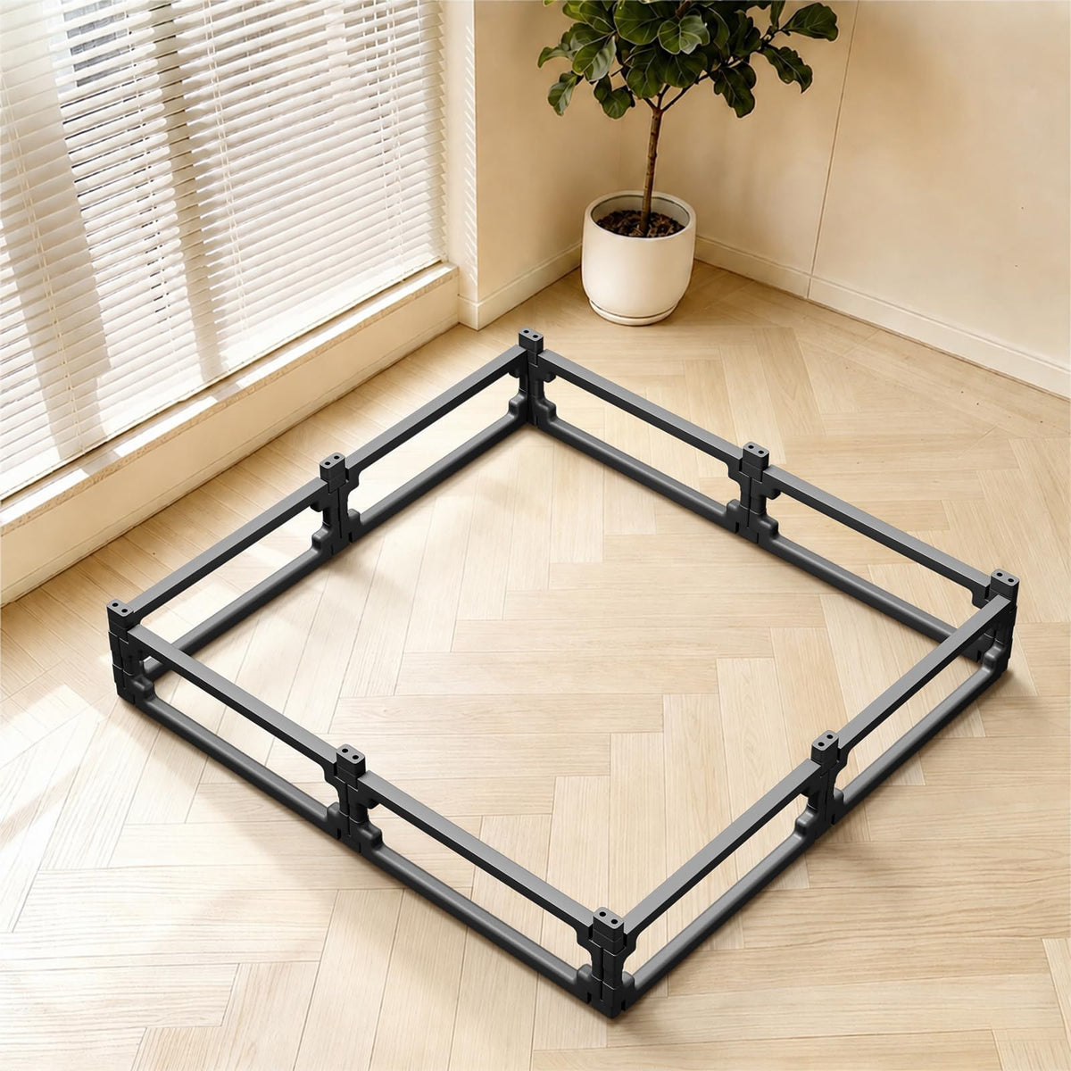 EVOTAILS Pet Playpen in 10", Black