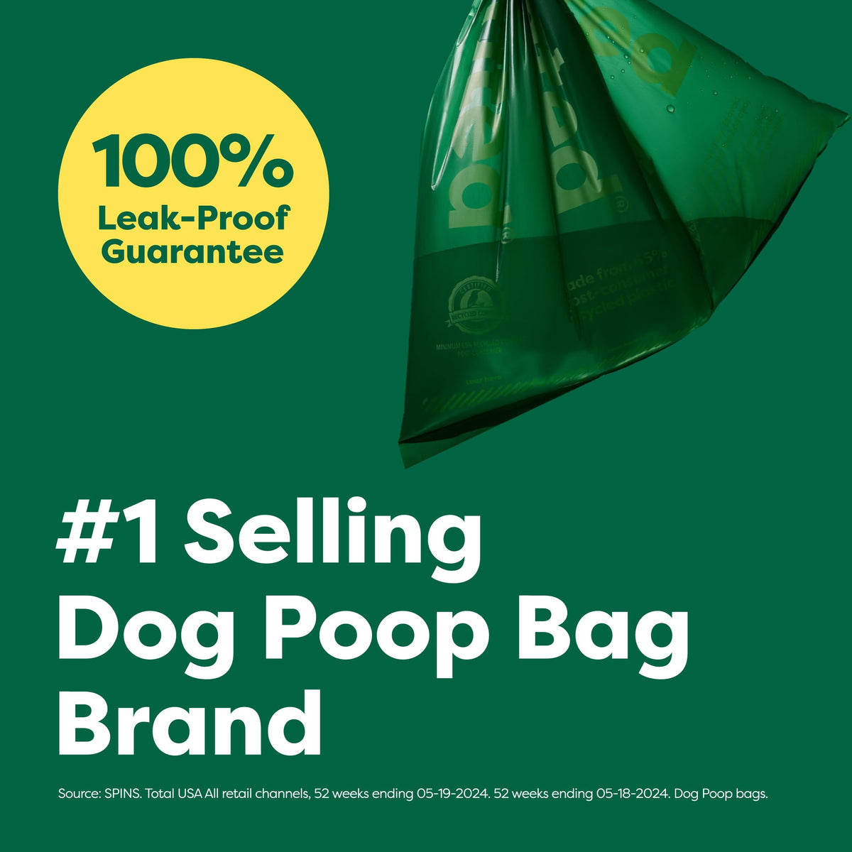 Earth Rated Waste Bag in 1 Count (Pack of 600), Green
