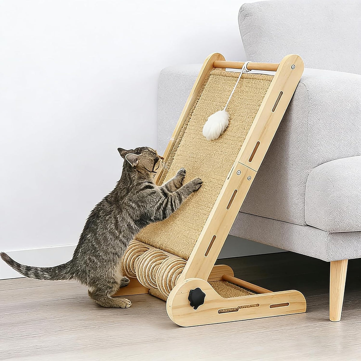 LEQOS Pet Activity Structure in 32 in, Sisal