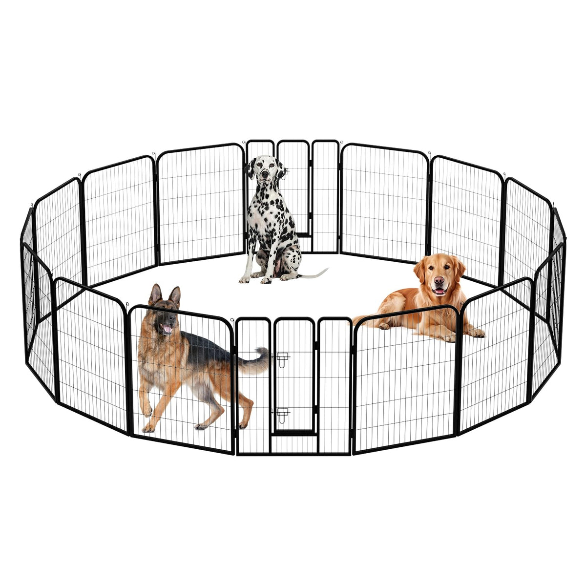 FDW Pet Playpen in Black