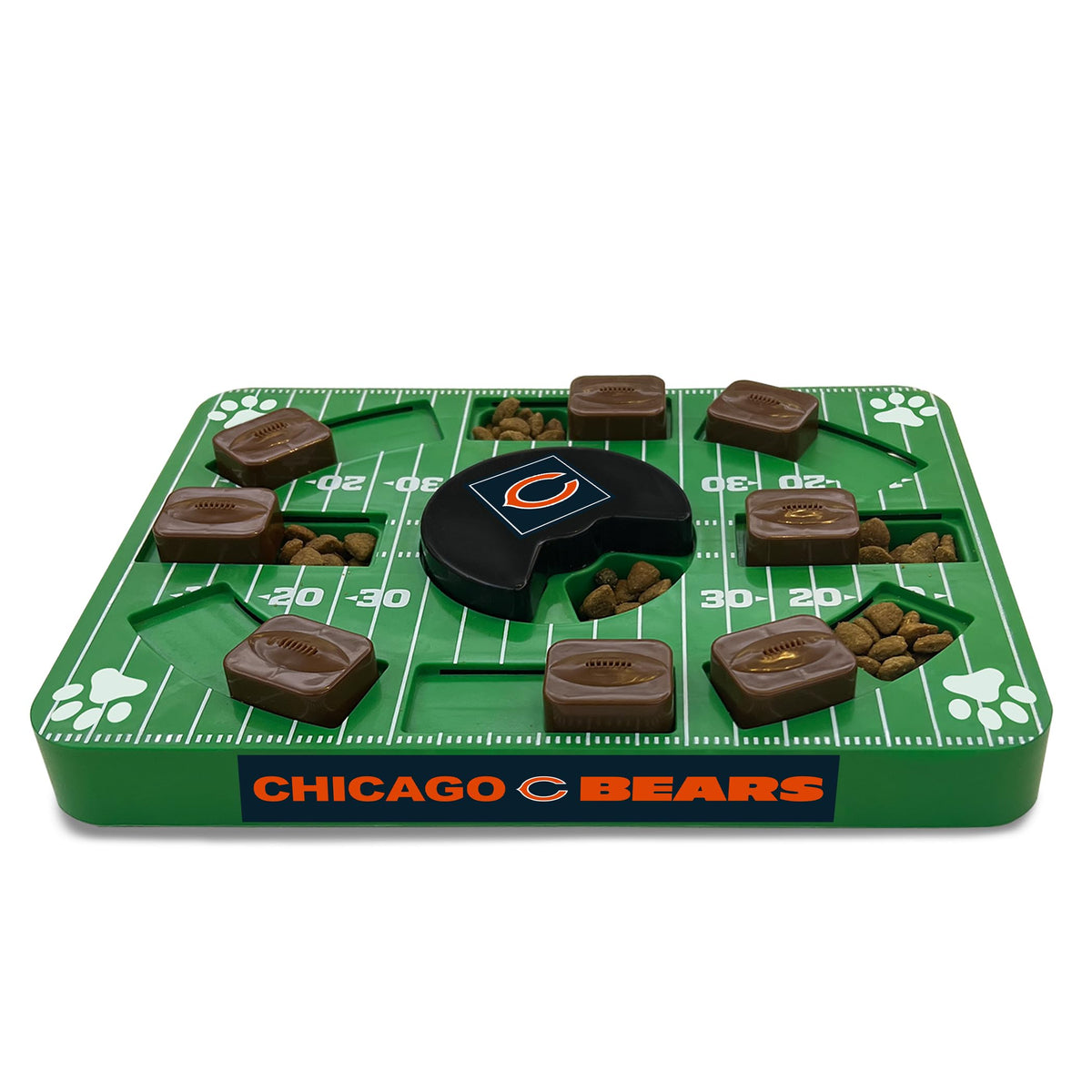 Pets First Pet Feeder in Standard, CHICAGO BEARS