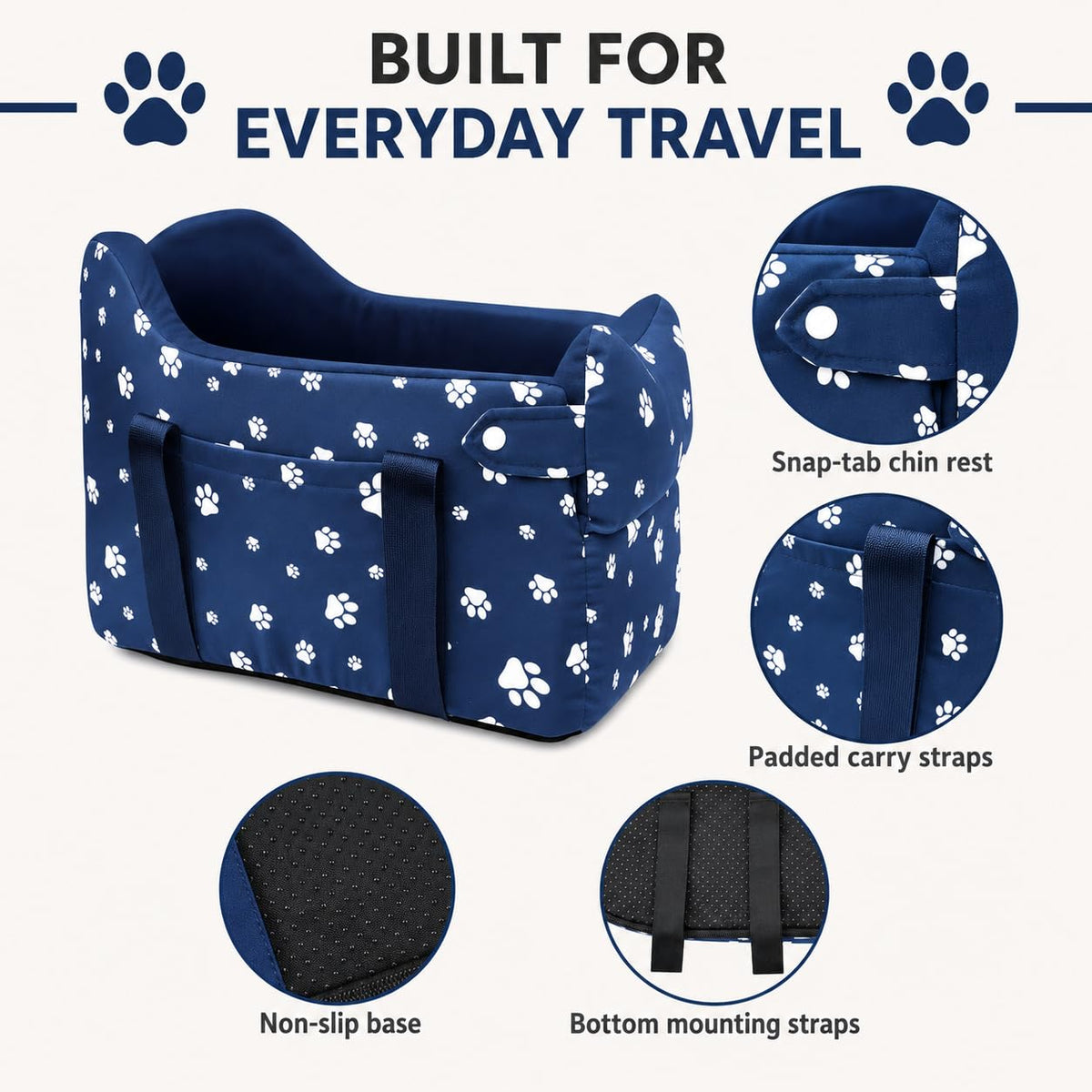 Cullaby Pet Seat in Nauy Blue
