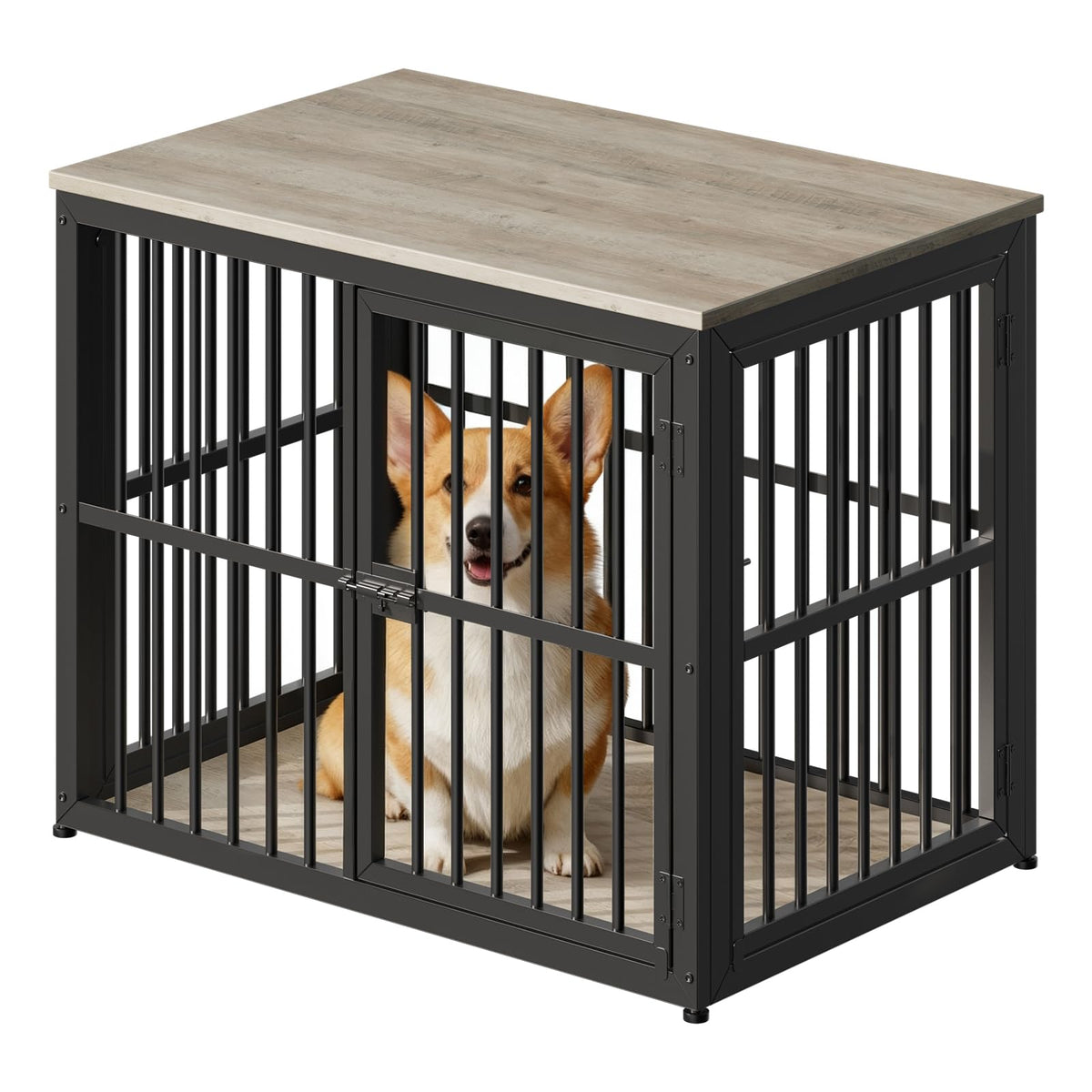 Lyromix Animal Cage in 33.1"L x 22.1"W x 26.0"H, Ancient gray