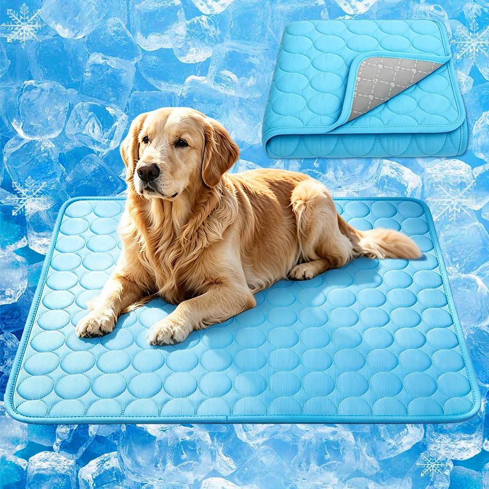 MeiLiMiYu Pet Bed Mat in 16x12 in, Blue