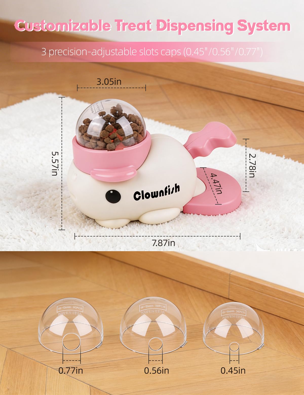 Generic Pet Feeder in pink