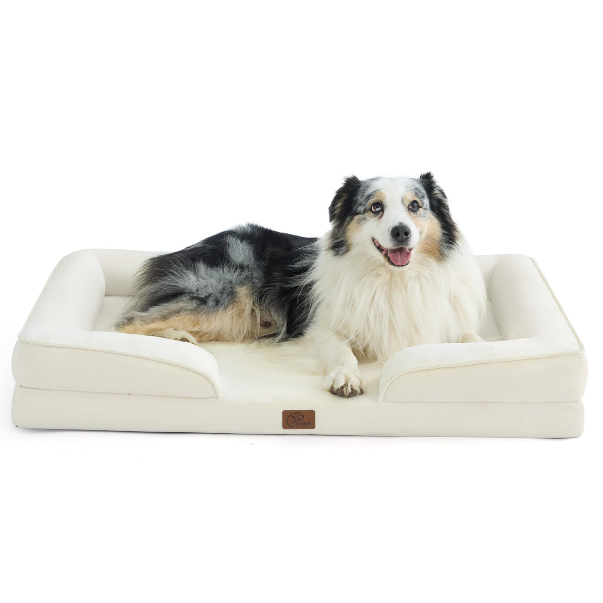 Bedsure Pet Bed Mat in 42"l X 32"w X 6.5"th, Beige