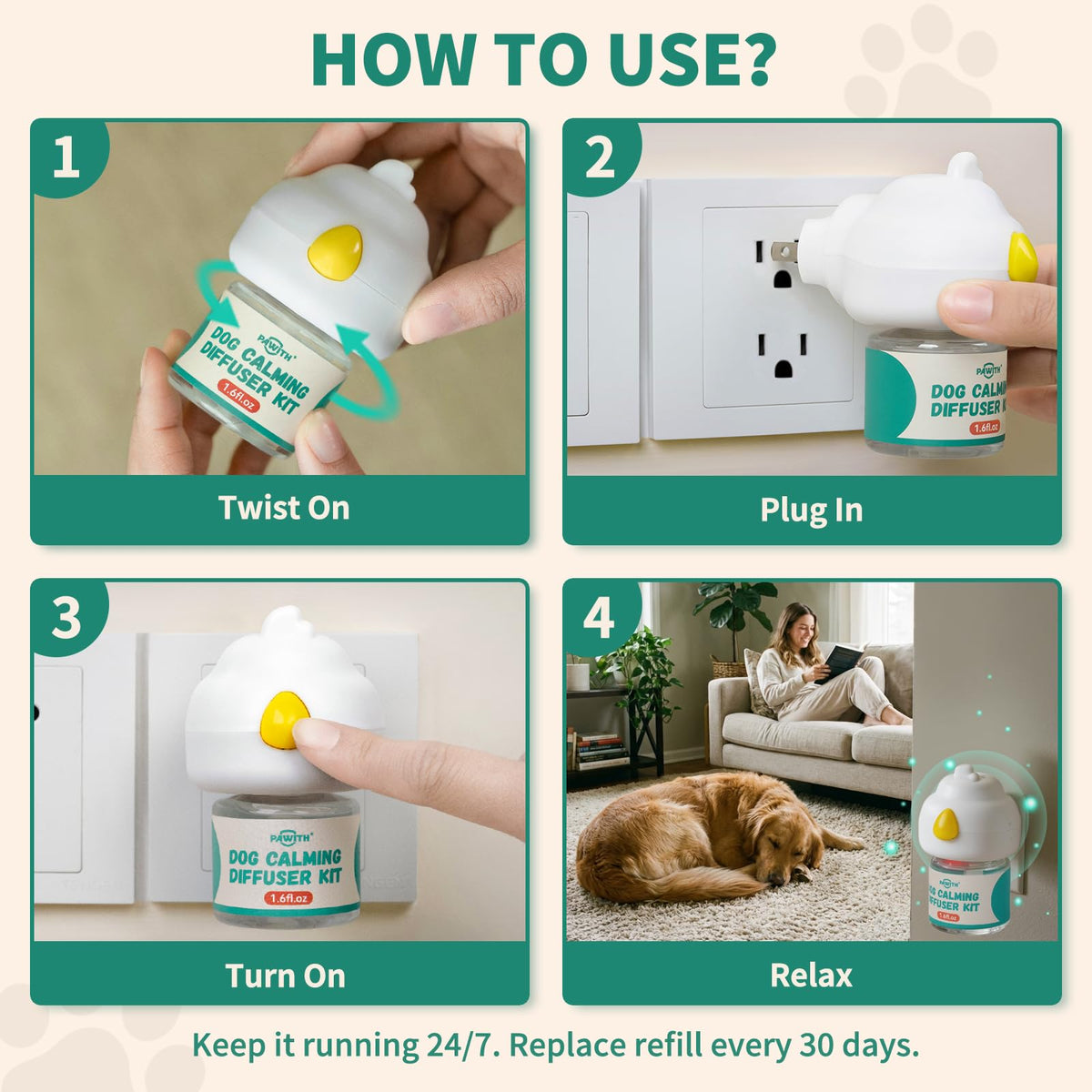 Pawith Pet Supplies in cyan