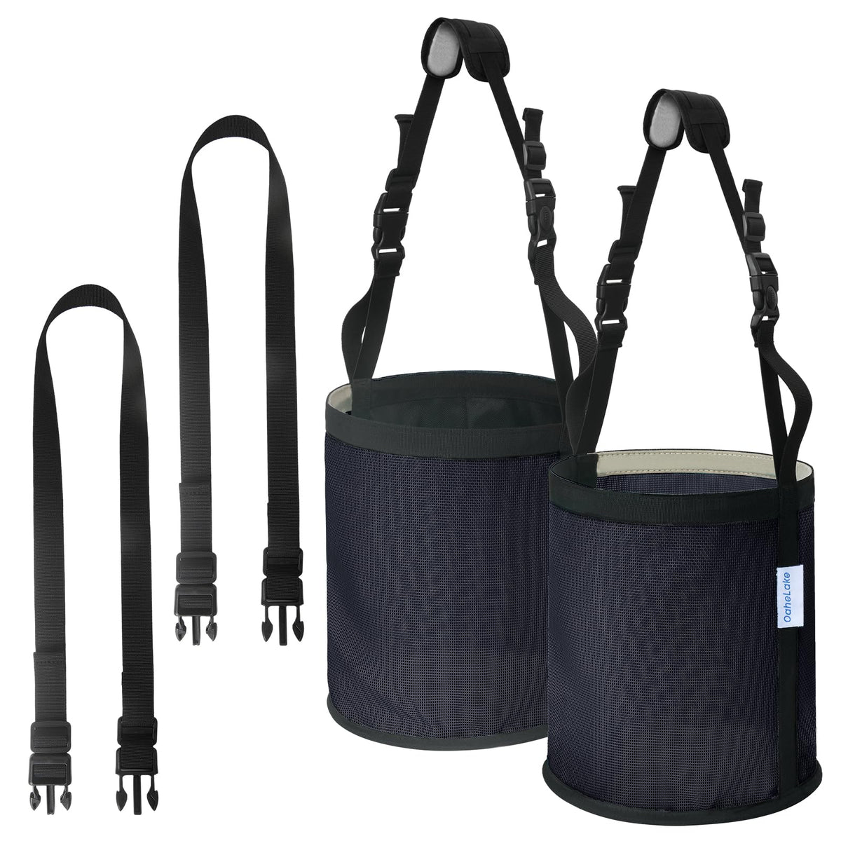 OAHELAKE Pet Supplies in Universal, 2 Pcs Blackblue