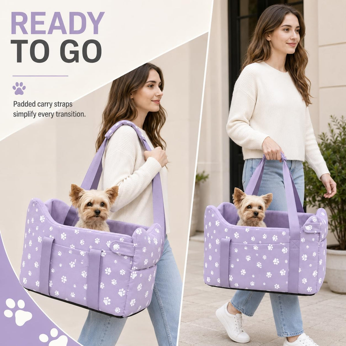 Cullaby Pet Seat in Purple