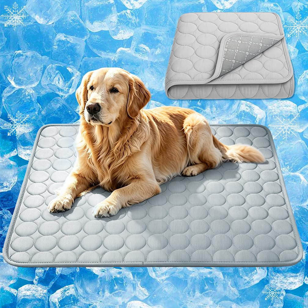 MeiLiMiYu Pet Bed Mat in 28x22 in, Grey