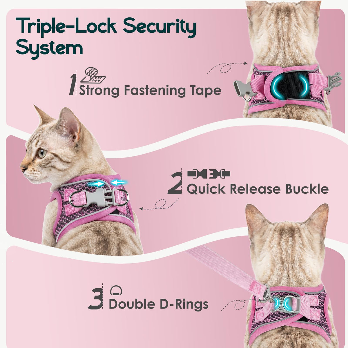 Oriwings Animal Harness in XXS, Pink