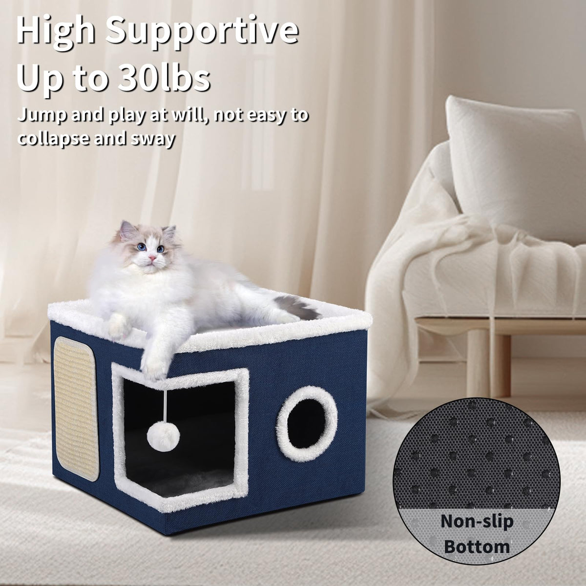 Shikha Animal Shelter in Large, Blue