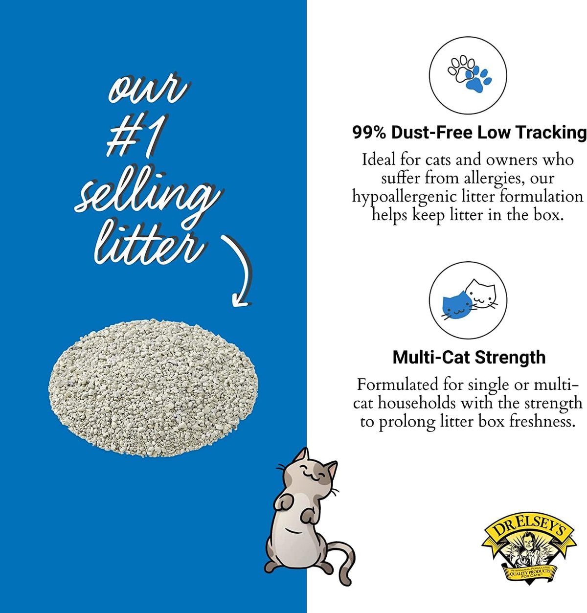 Dr. Elsey's Animal Litter in 40 lb, Original Version