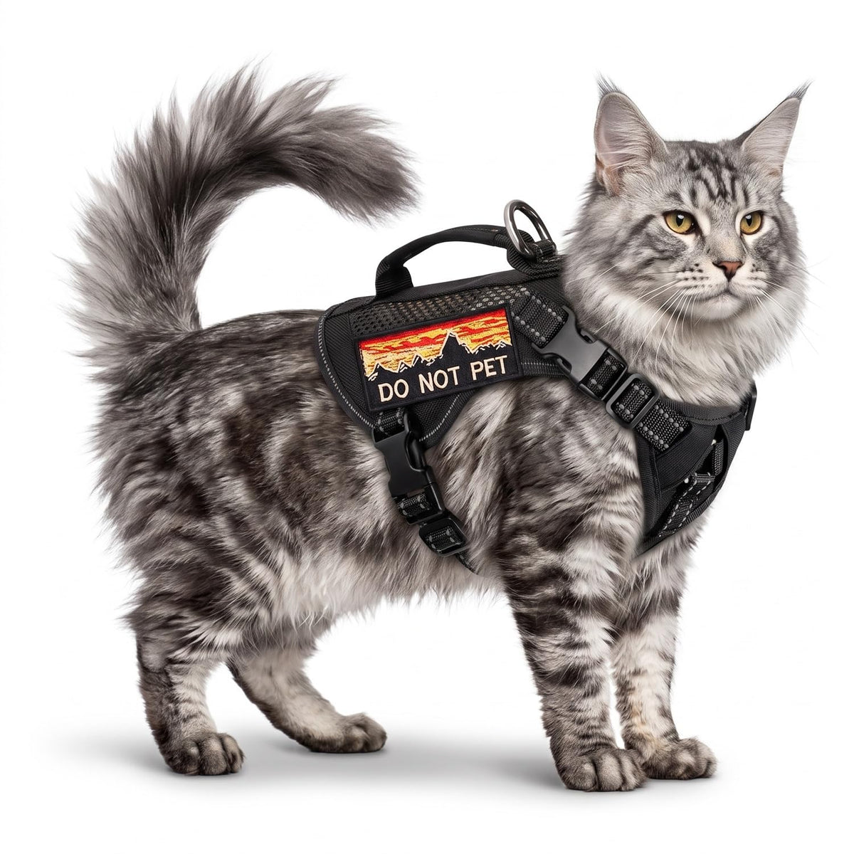 nanappice Animal Harness in Large, Black
