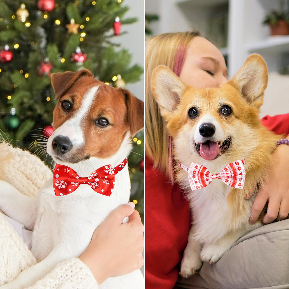 Segarty Pet Apparel in Adjustable, fits neck sizes 7.9''-17.9'', 30pcs-Happy Time