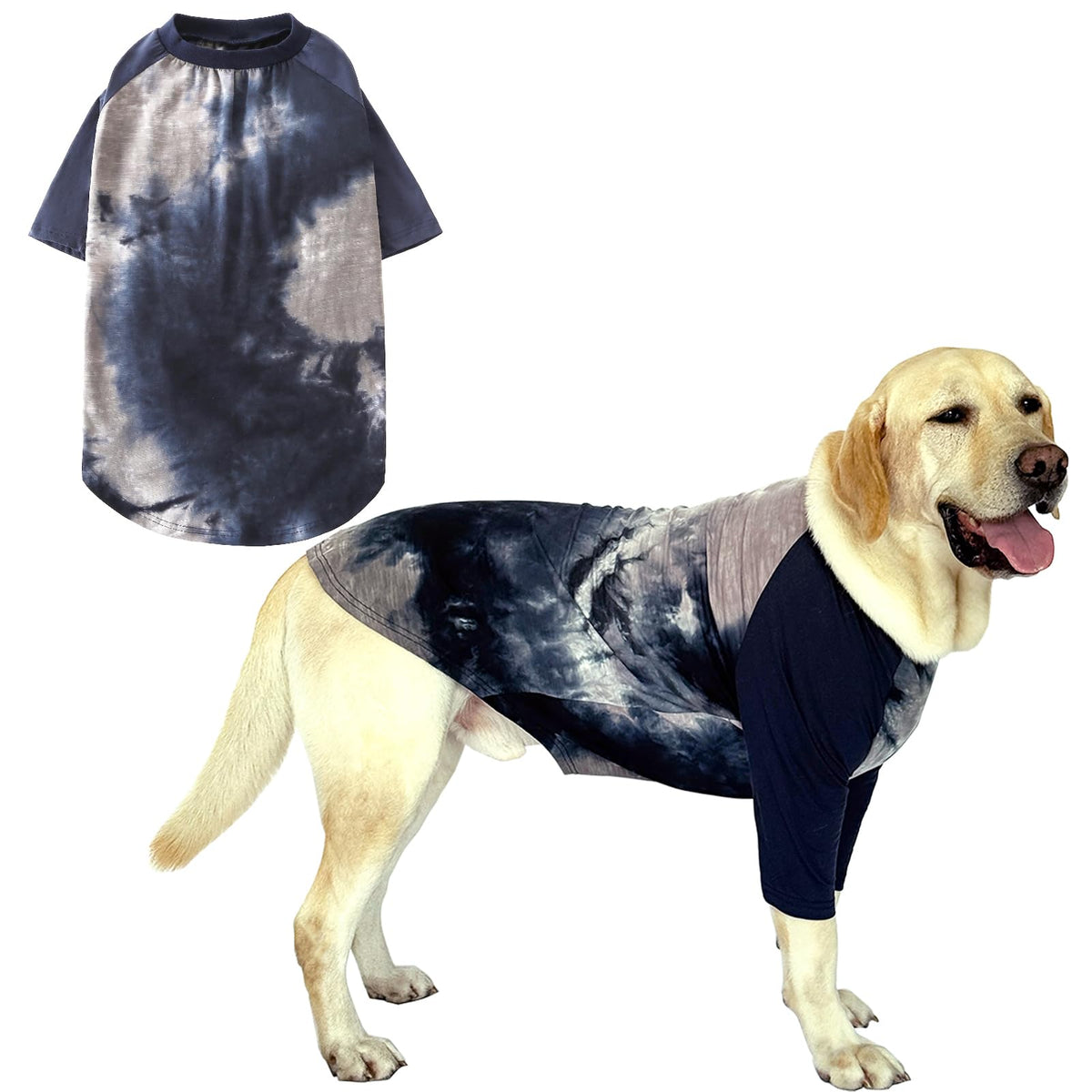 PriPre Pet Apparel in Large, Black Grey