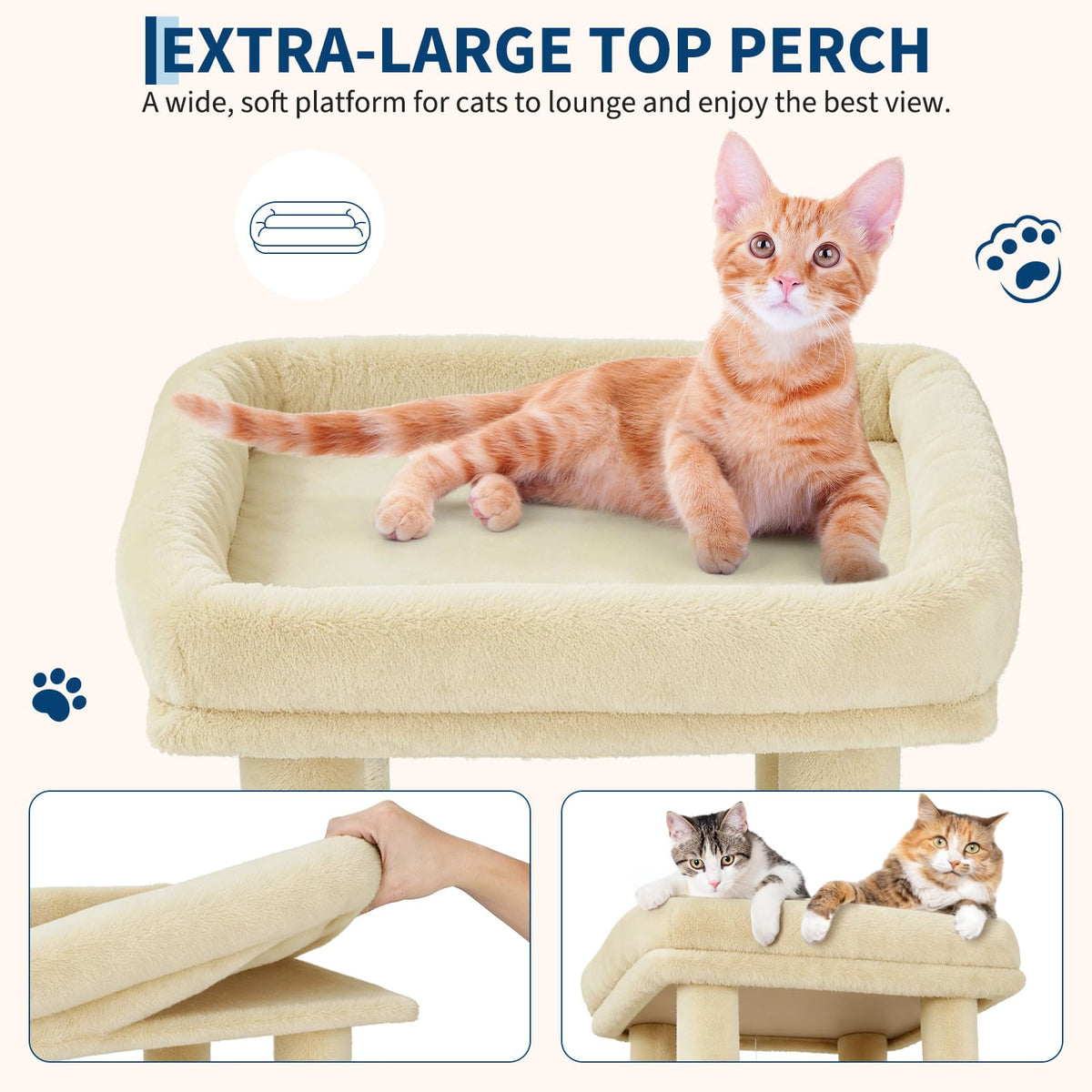 OUTLANE Pet Activity Structure in Beige, Beige