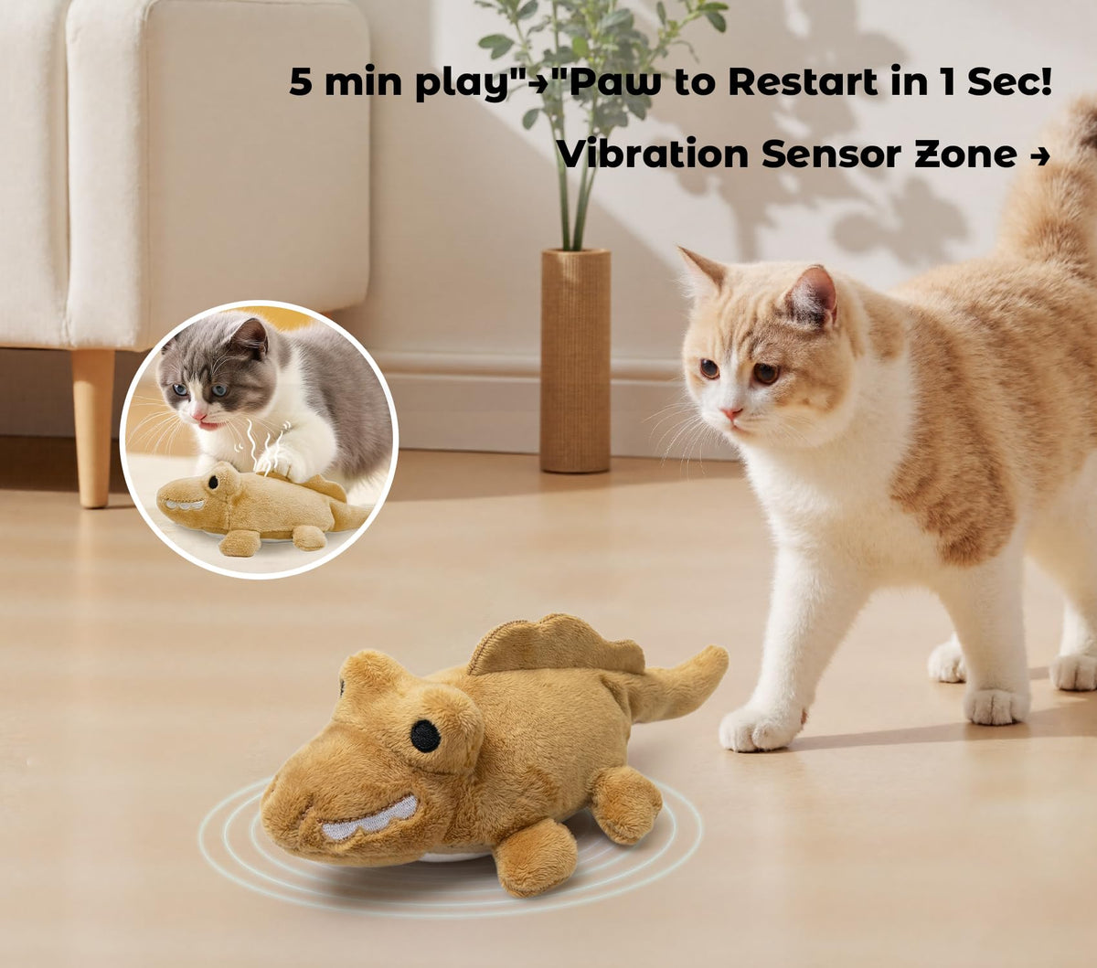 ZeLing HTL Pet Toy in Smooth, Blue