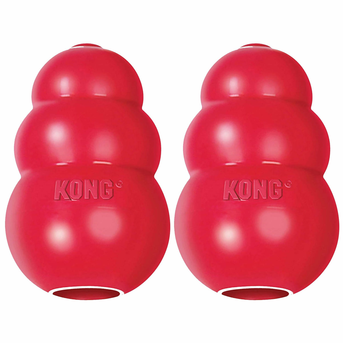 KONG Pet Toy in X-Large(2-Pack), Red
