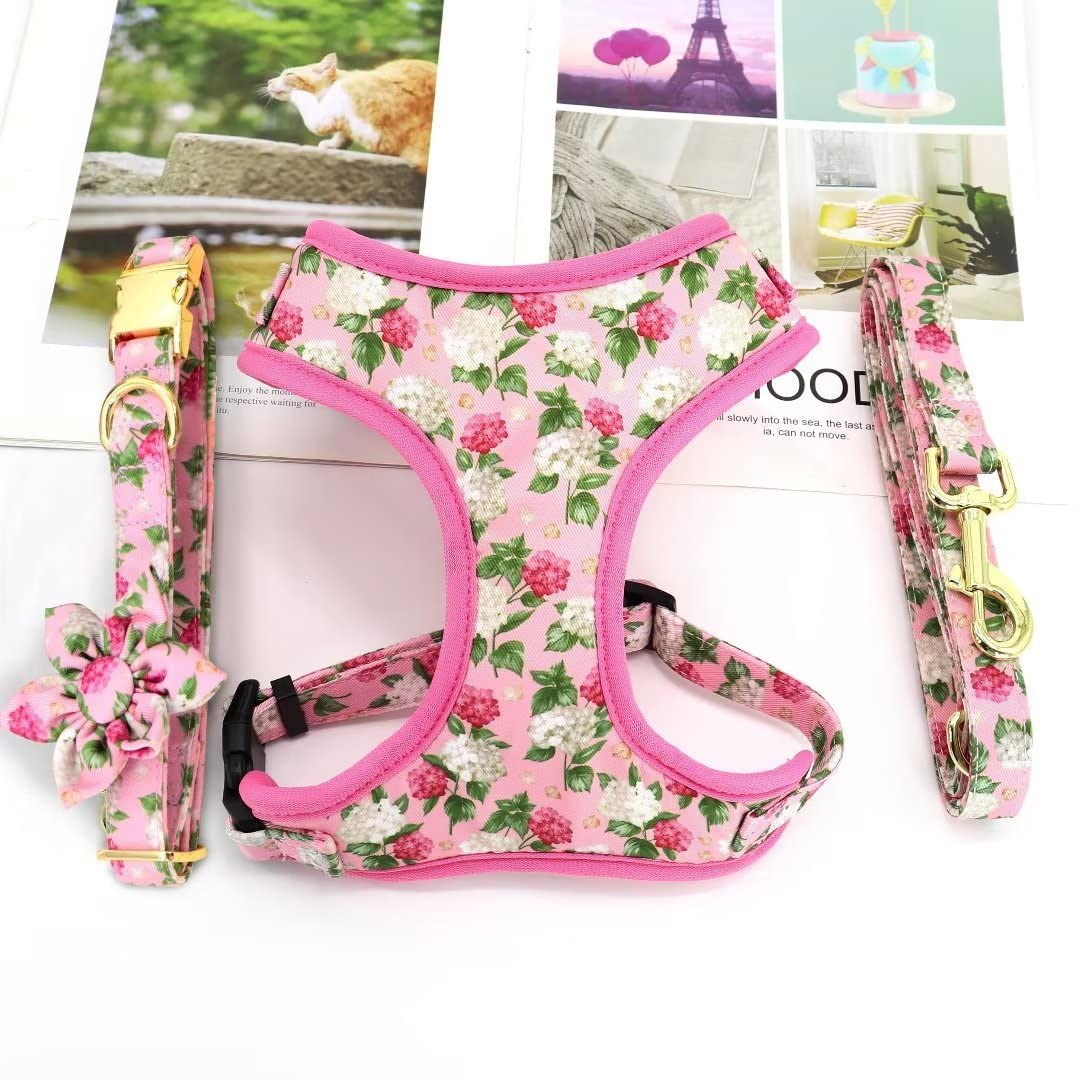 Beirui Animal Harness in XS:Fit 6-12 lbs, Pink-1