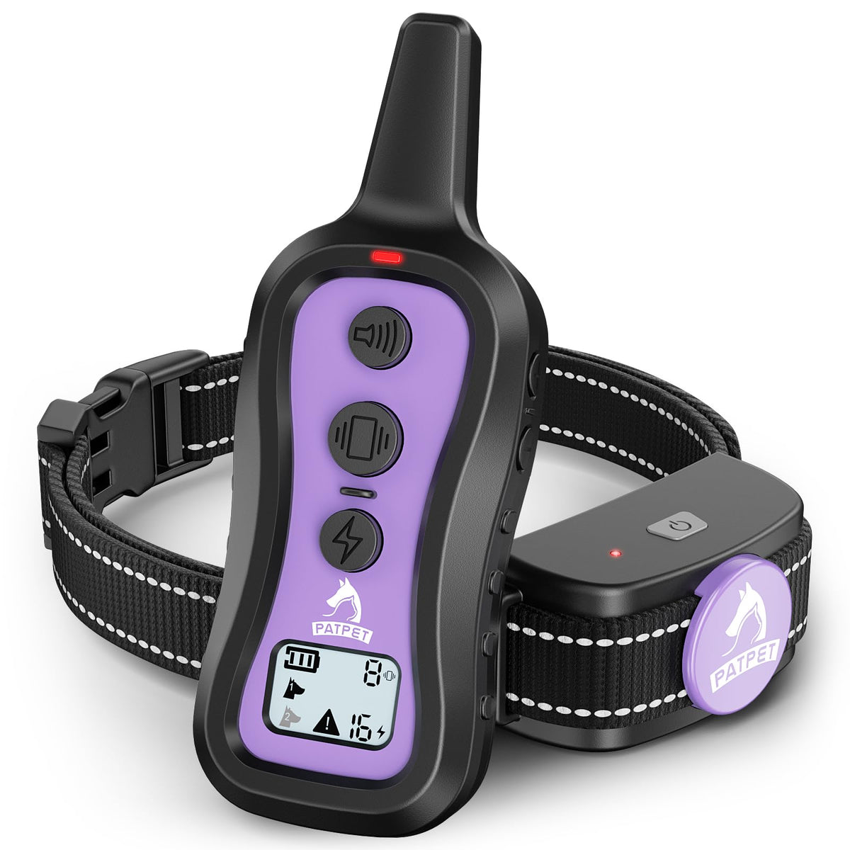 PATPET Animal Collar in 1 Collar, Purple