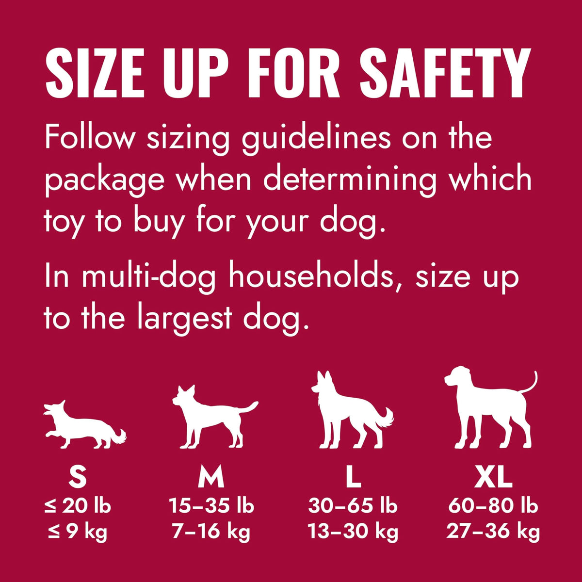 KONG Pet Toy in X Large, Red